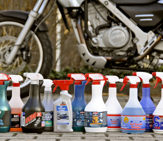 GTÜ: 11 Motorradreiniger im Test