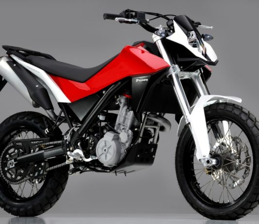 Husqvarna mit weiterem Straßenmodell