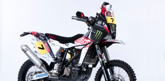 Husqvarna startet mit fünf TE 449 RR bei der Dakar 2012