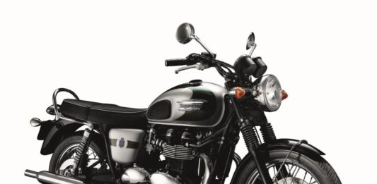 Triumph Bonneville T100 110th Anniversary Special