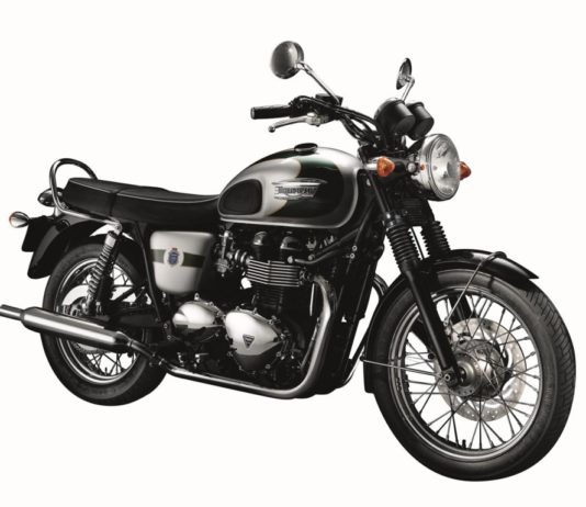 Triumph Bonneville T100 110th Anniversary Special