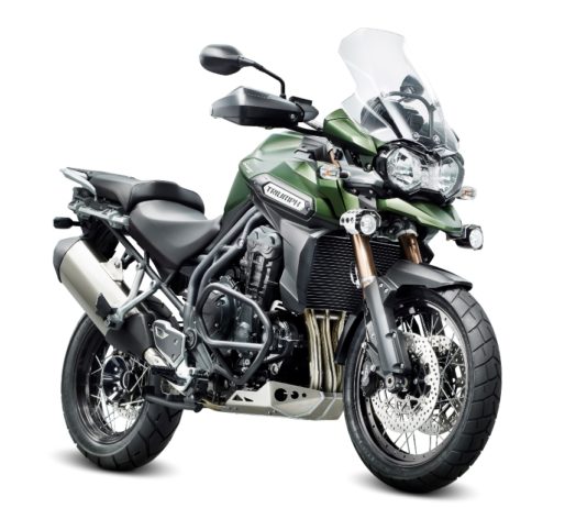 Triumph Tiger Explorer XC mit neuen Speichenrädern