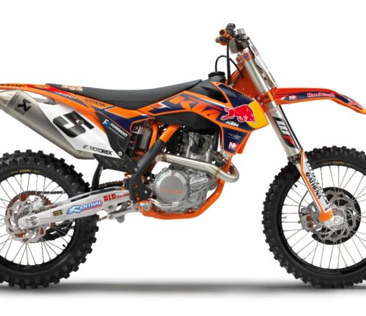 KTM mit optimierter 450 SX-F Factory Edition