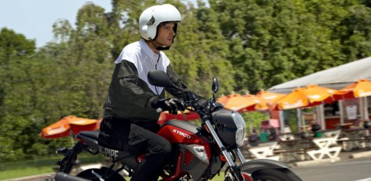 Kymco K-Pipe 125: Auffällig