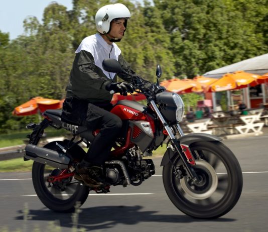 Kymco K-Pipe 125: Auffällig