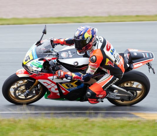 Premiere auf dem Sachsenring: Fireblade SP im LCR Look