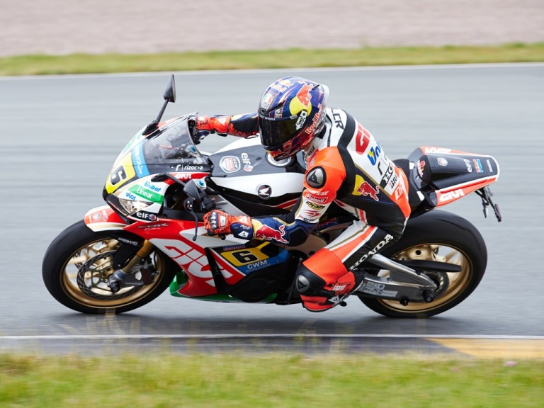 Premiere auf dem Sachsenring: Fireblade SP im LCR Look