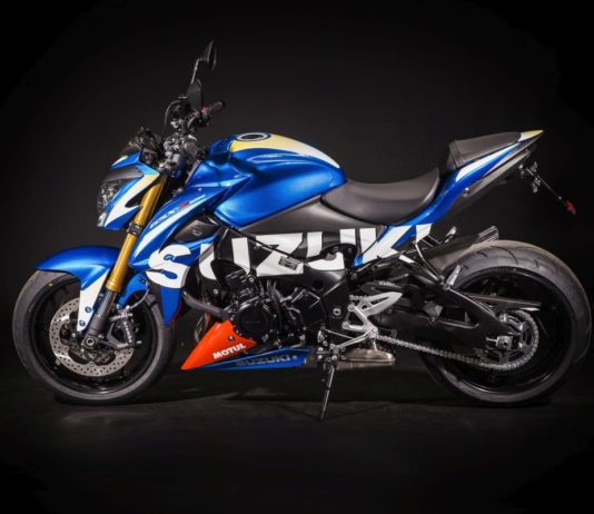 Moto-GP-Design für die Suzuki GSX-S 1000