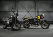 Triumph Bonneville Street: Neue Modelle Triumph Street Scrambler und Street Cup