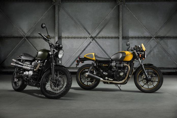 Triumph Street Scrambler und Street Cup