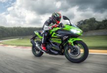 Aufgeblasen: Kawasaki Ninja 400 Kawasaki Ninja 400